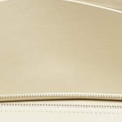 Dior Off White Cannage Stitched Leather Large Diorama Flap Shoulder Bag