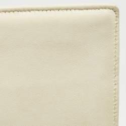 Dior Off White Cannage Stitched Leather Large Diorama Flap Shoulder Bag