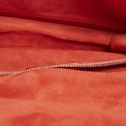 Dior Red Cannage Leather Medium DiorAddict Shoulder Bag