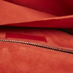 Dior Red Cannage Leather Medium DiorAddict Shoulder Bag
