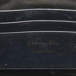 Dior Navy Blue Oblique Jacquard Canvas 30 Montaigne Dea Pouch