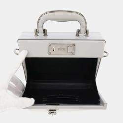Christian Dior Printed Leather Kenny Scharf Year of the Tiger Top Handle Clasp Lock Bag 
