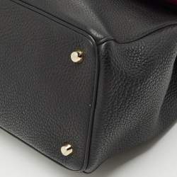 Dior Black Leather Medium Be Dior Flap Bag