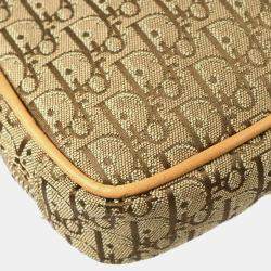 Dior Beige/Brown Canvas Trotter Mini Multi Pouch Bag