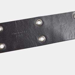 Dior Black Leather Twin Pochette Belt Bum Bag