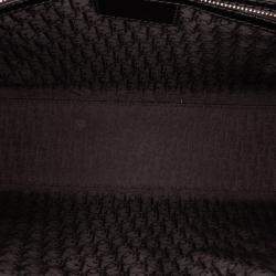 Dior Black Large Patent Cannage Lady Dior