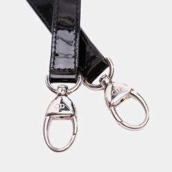 Dior Black Large Patent Cannage Lady Dior