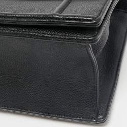 Dior Black Leather Medium Diorama Shoulder Bag
