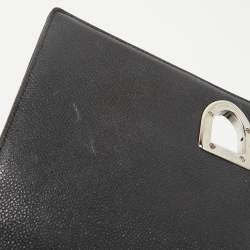 Dior Black Leather Medium Diorama Shoulder Bag