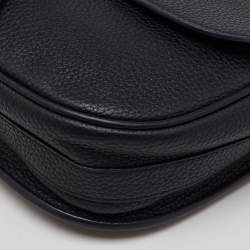 Dior Black Leather Medium Bobby Shoulder Bag