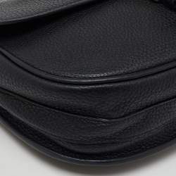 Dior Black Leather Medium Bobby Shoulder Bag