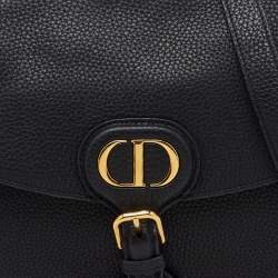 Dior Black Leather Medium Bobby Shoulder Bag