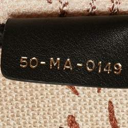 Dior Multicolor Forte Dei Marmi Embroidered Canvas Large Book Tote