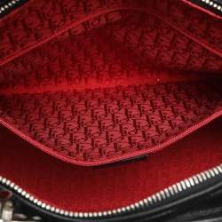 Pre Owned Dior Black Cannage Leather Large Lady Dior Tote