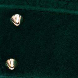 Dior Green Small Velvet Cannage My ABCDior Lady Dior