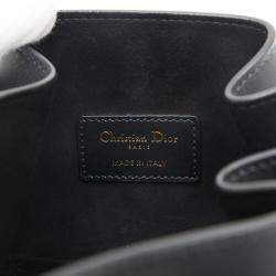 Christian Dior Black Leather Medium C'est Dior Shoulder Bag