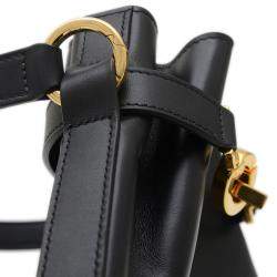 Christian Dior Black Leather Medium C'est Dior Shoulder Bag