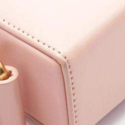 Dior Pink Leather 30 Montaigne Shoulder Bag