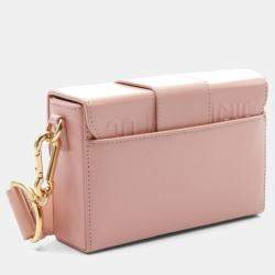 Dior Pink Leather 30 Montaigne Shoulder Bag