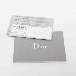 Dior Grey Cannage Leather Medium Caro Shoulder Bag