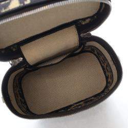 Dior Canvas Leopard Dior Small  Travel Vanity
