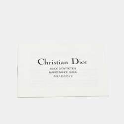 Dior Beige Cannage Fabric Zip Around Coin Purse