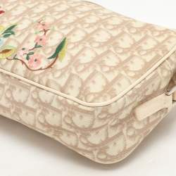 Dior Beige/Cream Diorissimo Canvas and Leather Crossbody Bag