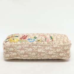 Dior Beige/Cream Diorissimo Canvas and Leather Crossbody Bag
