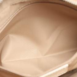 Dior Beige/Cream Diorissimo Canvas and Leather Crossbody Bag