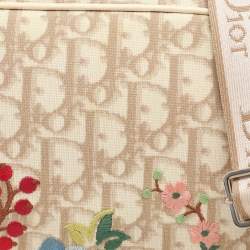Dior Beige/Cream Diorissimo Canvas and Leather Crossbody Bag