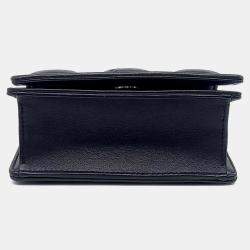Dior Black Leather Cannage Belt Bag and Mini Crossbody Bag