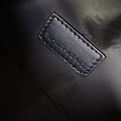 Dior Brown Mizza Small Canvas Embroidered Leopard DiorTravel Nomad Pouch