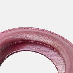 Dior Pink Mini Iridescent Lambskin Cannage Lady Dior