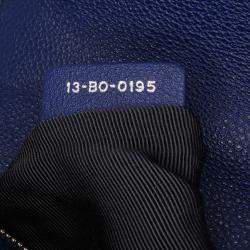 Dior Blue Medium Grained Calfskin Diorama Flap