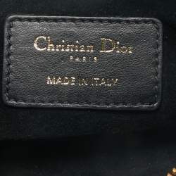 Dior Beige/Black Cannage Leather Medium Dior Toujours Tote