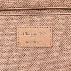 Dior Pink Mesh Embroidered Diortravel Vanity Case