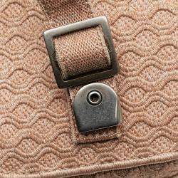 Dior Pink Mesh Embroidered Diortravel Vanity Case