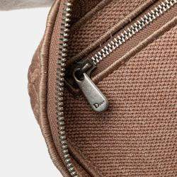 Dior Pink Mesh Embroidered Diortravel Vanity Case
