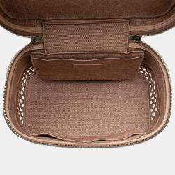 Dior Pink Mesh Embroidered Diortravel Vanity Case