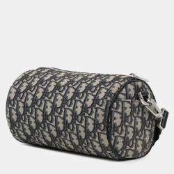 Dior Blue Oblique Roller Bag