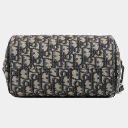 Dior Blue Oblique Roller Bag