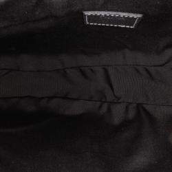 Dior Black Kim Jones Grained Calfskin Saddle Bag