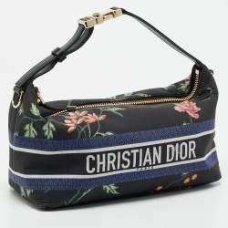 Pre Owned Dior Multicolor Printed Fabric DiorTravel Nomad Pouch