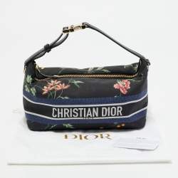 Pre Owned Dior Multicolor Printed Fabric DiorTravel Nomad Pouch