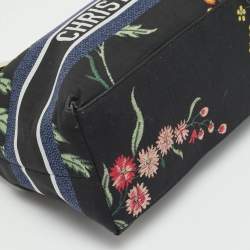 Pre Owned Dior Multicolor Printed Fabric DiorTravel Nomad Pouch