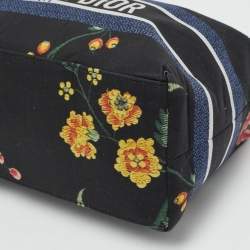 Pre Owned Dior Multicolor Printed Fabric DiorTravel Nomad Pouch