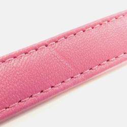 Dior Lady Dior Pink Cannage Leather Handbag