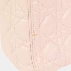  Christian Dior Lady Dior Pink Cannage Shoulder Bag 