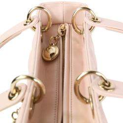  Christian Dior Lady Dior Pink Cannage Shoulder Bag 