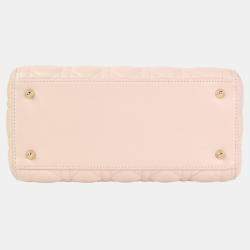  Christian Dior Lady Dior Pink Cannage Shoulder Bag 